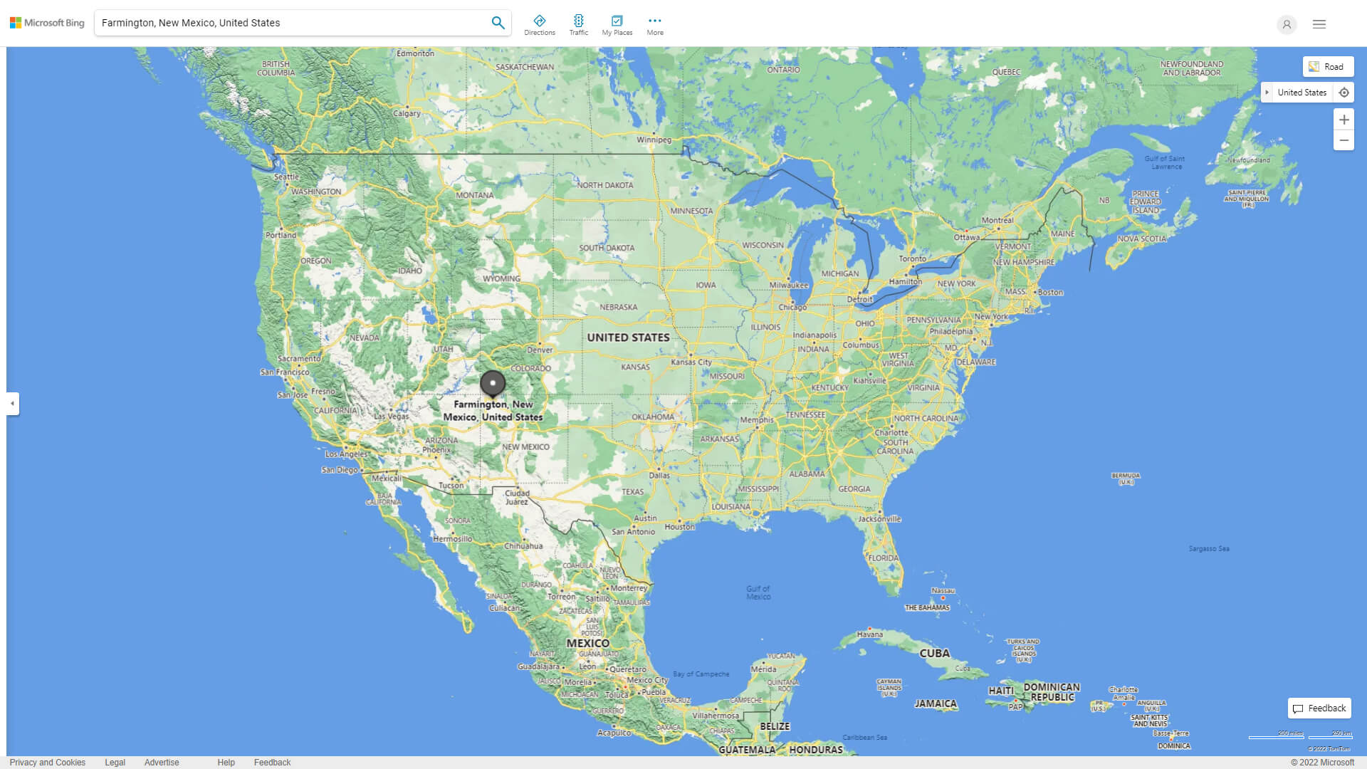 Where is Farmington in the US